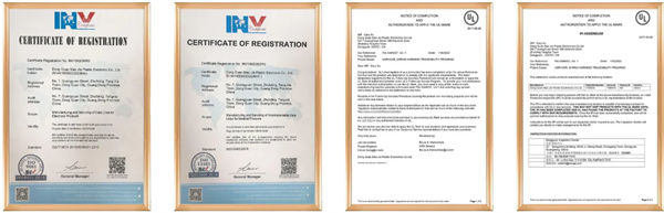 東莞市茂佳塑膠電子有限公司榮譽(yù)證書(shū)